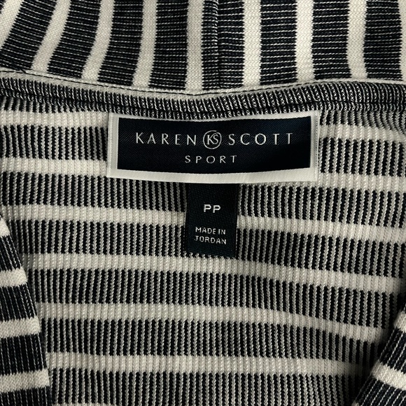 Karen Scott Open Front Cardigan - Picture 5 of 6